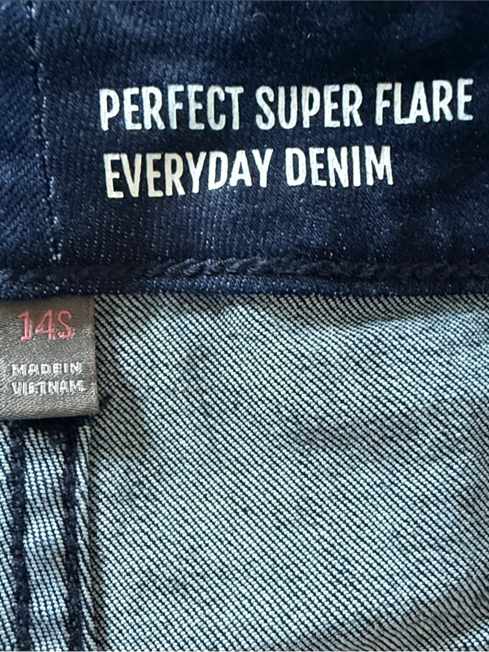 torrid Everyday Denim Perfect Super Flare Jeans - Dark Blue